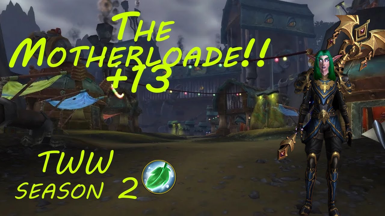 Resto Druid POV | 13+ The MOTHERLODE!! | Mythic plus