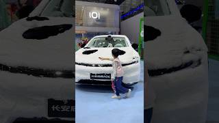 Автомобильная выставка в Китае  город Гуанчжоу #car #changan #китай #обзор #kids