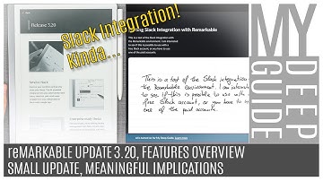 Remarkable Update 3.20, Features Overview | Small Update, Meaningful Implications