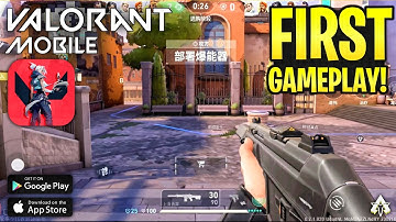 VALORANT MOBILE FIRST GAMEPLAY ANDROID/iOS (HD) - VALORANT MOBILE IS HERE!