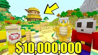 *10 MILLION DOLLAR* BEACH HOUSE! | Bowser Jr Summer Vacation | Minecraft Switch [2]