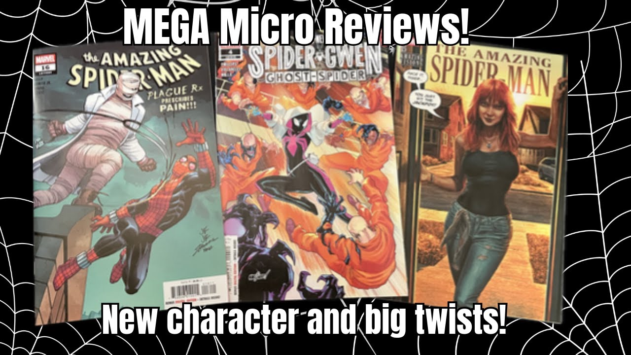 Spider Micro Reviews! ASM Secrets of Space, Spider‑Slayer Returns & Ghost‑Spider Chaos!
