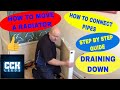 HOW TO MOVE A RADIATOR -  Step by Step Guide - DIY