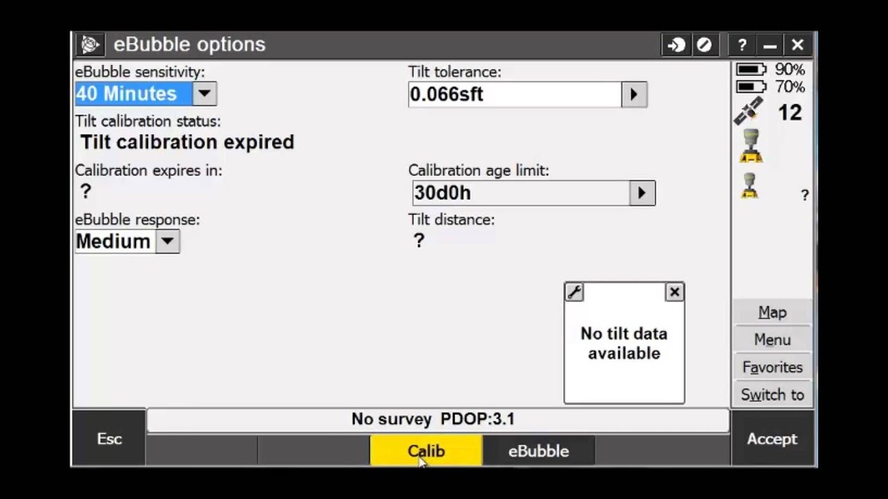 R10 Tilt Sensor Calibration Procedure YouTube