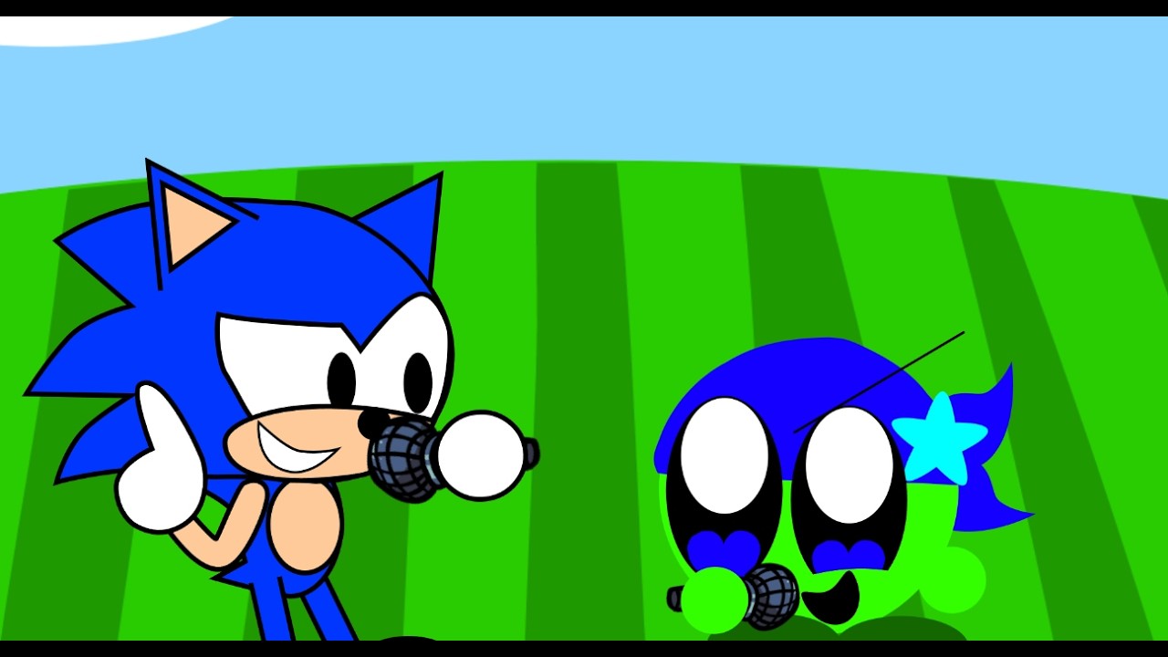 FNF: Hey Two - Sonic Mix (FNF Sonic Mix parody, NOT A COVER)