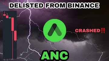 ANC COIN BIG DROP❗ BINANCE DELIST ANCHOR PROTOCOL❗ ANC PRICE NEWS TODAY IN BEARISH MARKET CRYPTO