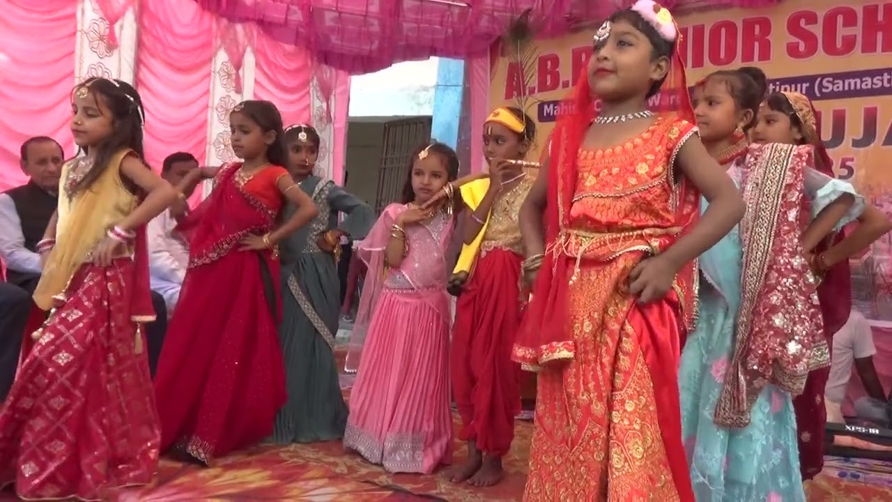 Abr junior school #viralvideo#radhakrishna song  