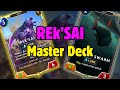 REK SAI MASTER DECK Runeterra | Legends of Runeterra | Partida Sin Comentarios