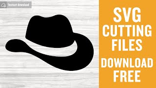 Cowboy Hat Svg Free Cut File for Cricut Cowboy Hat Svg Free Cut File for Cricut