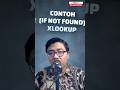 Cara Pakai XLOOKUP "If Not Found" di Excel, Gampang Banget!