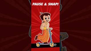 🎯 Pause &amp; Snap Challenge | Guess the Character 😲 | Chhota Bheem Quiz #shorts