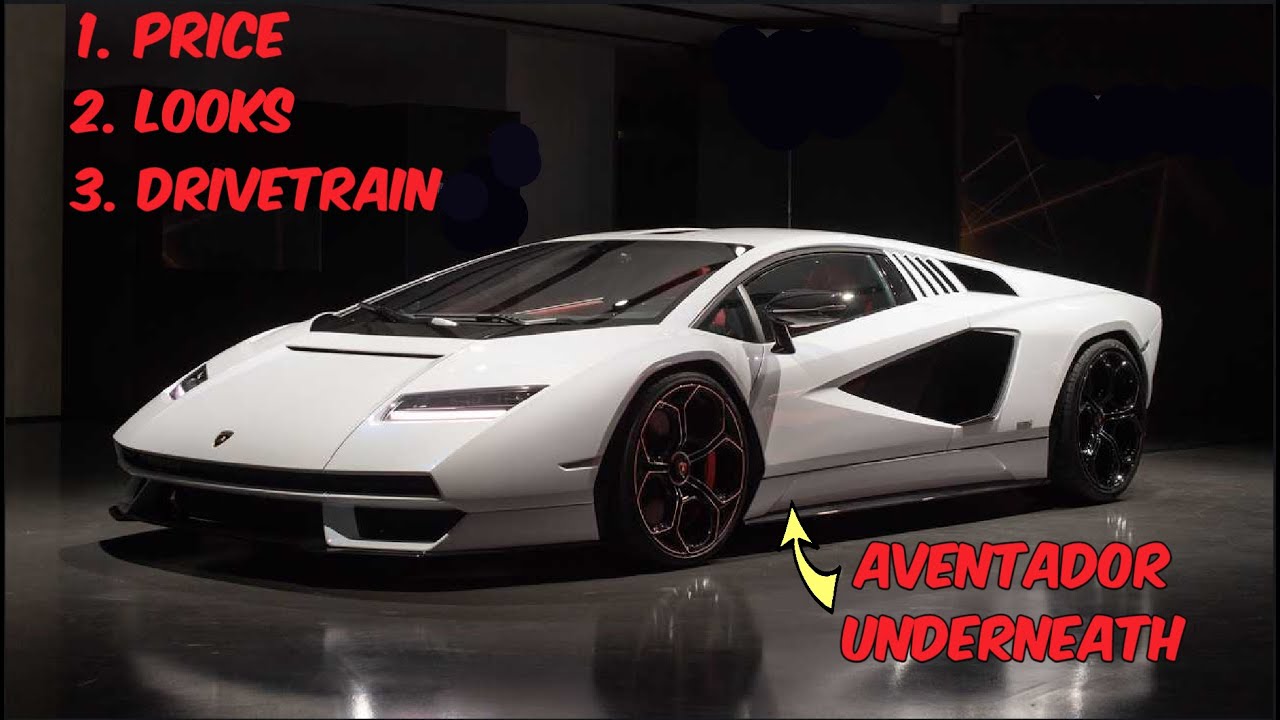 3 Reasons the NEW Lamborghini Countach is a BIG disappointment!