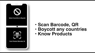 Boycott Countries, Scan Barcode, QR screenshot 2