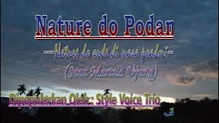 Karaoke Nature do Podami - style voice/saut martua ujung. karaoke Parpahae....