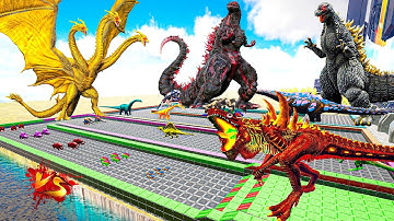 Kong Employs Skyscraper as Weapon Against Shimo, Liberates Evolved Godzilla and Godzilla Minus One