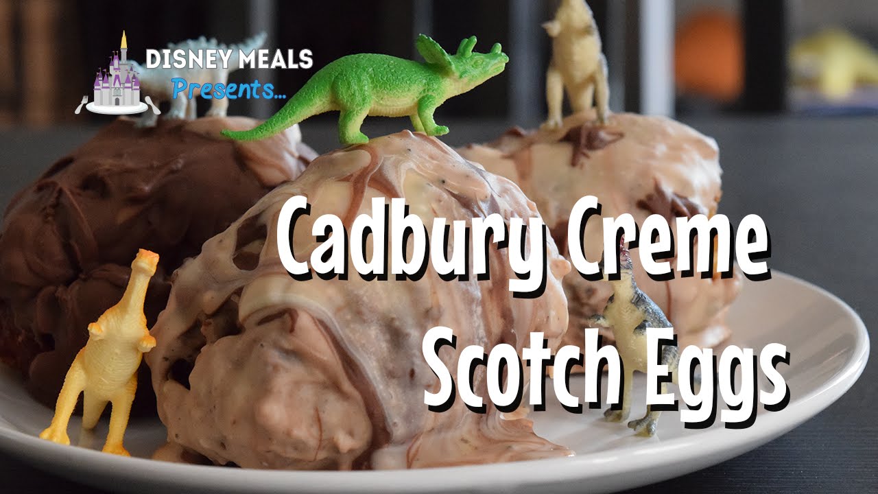 How to Make Scotch Cadbury Eggs from Disney's Dinosaur!