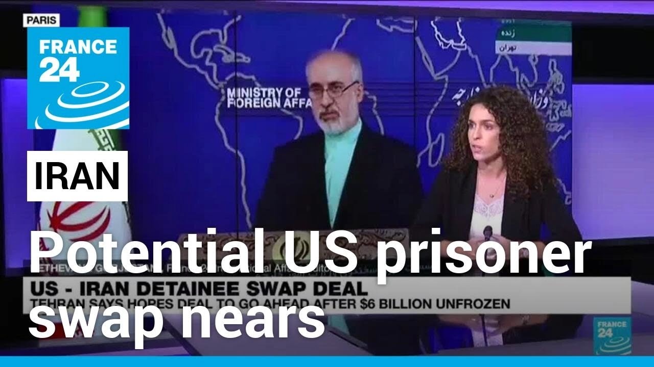 Iran says hopes US prisoner swap will go ahead Monday • FRANCE 24 English