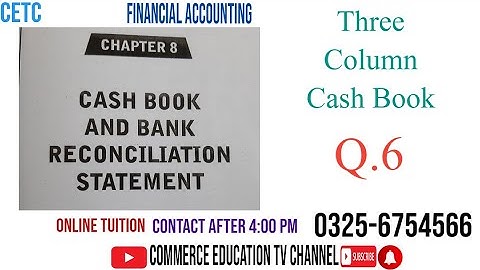 Financial Accounting/B.Com/ADC - Lecture 54