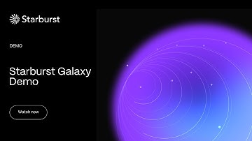 Starburst Galaxy Demo | Starburst Galaxy