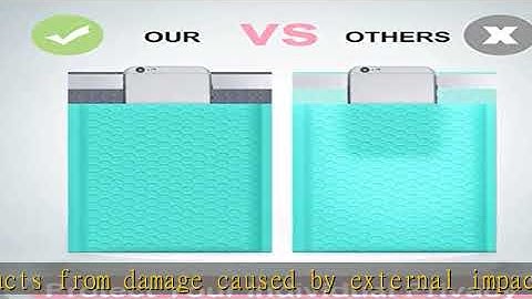 UCGOU Bubble Mailers 6x10 Inch Teal 25 Pack Poly Padded Envelopes Small Business Mailing Packages O