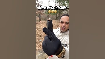 45 ACP BALLISTIC GEL TESTING 🔥 #shorts