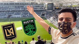 LAFC vs. AUSTIN FC | AUSTIN FC’S FIRST EVER MLS GAME | LAFC’S 2021 HOME OPENER | Vlog #6