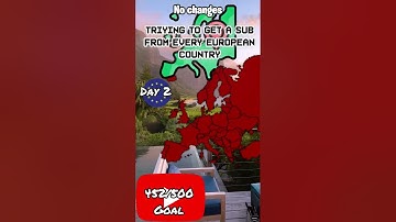 Trying to get a sub from every european country day 2