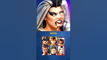 The real appearance of the legendary characters from Mortal Kombat’s selection screen