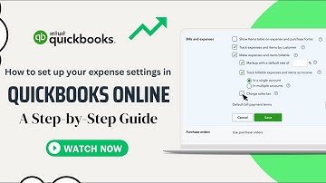 Setting Up Your Expense Settings in QuickBooks Online | Real Accounting Support