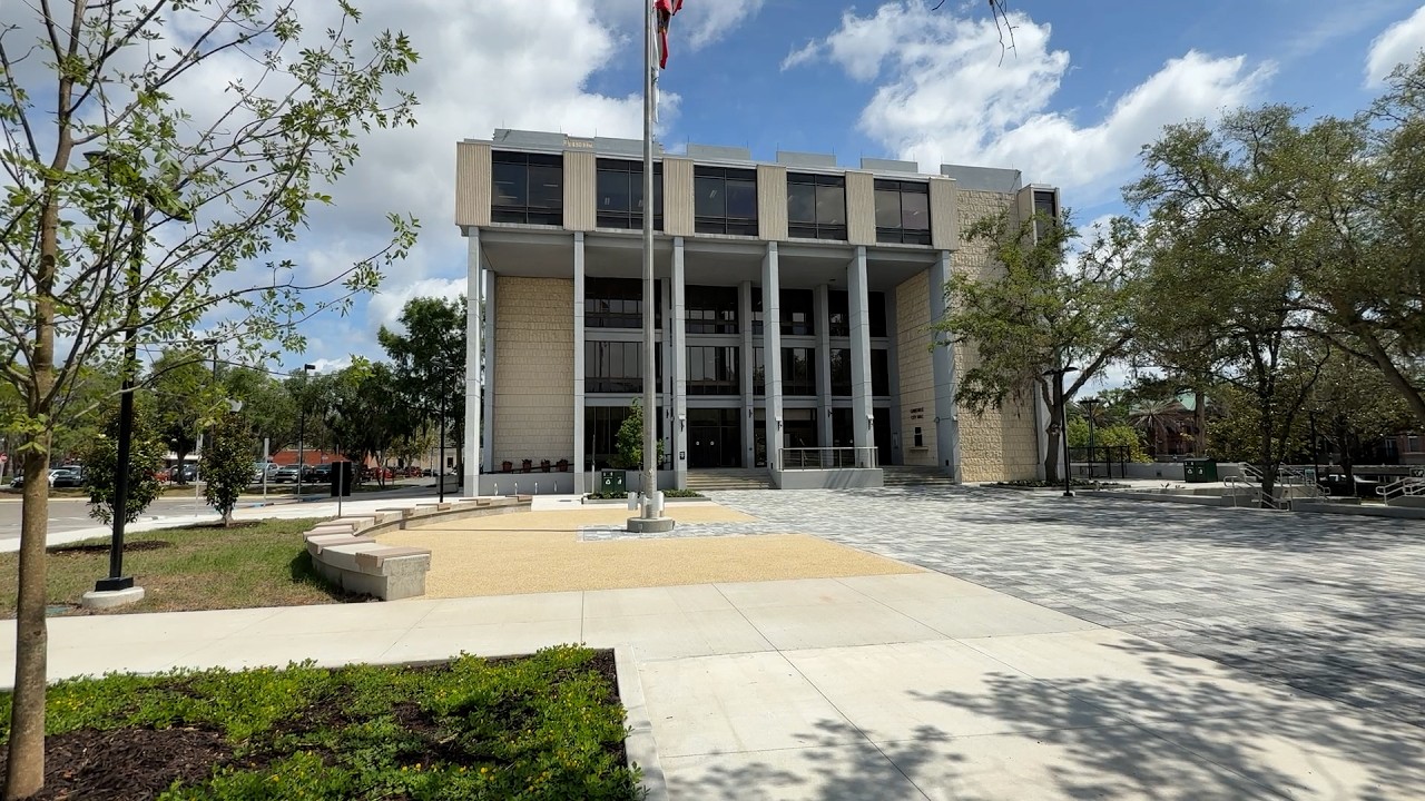 City Hall Plaza Refresh Ribbon-Cutting Ceremony - YouTube