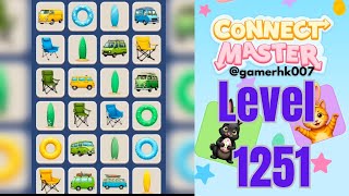 Connect Master level 1251 Walkthrough Solution 
