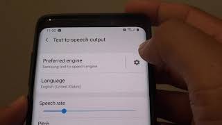 Samsung Galaxy S9 How To Change Text To Speech Language
