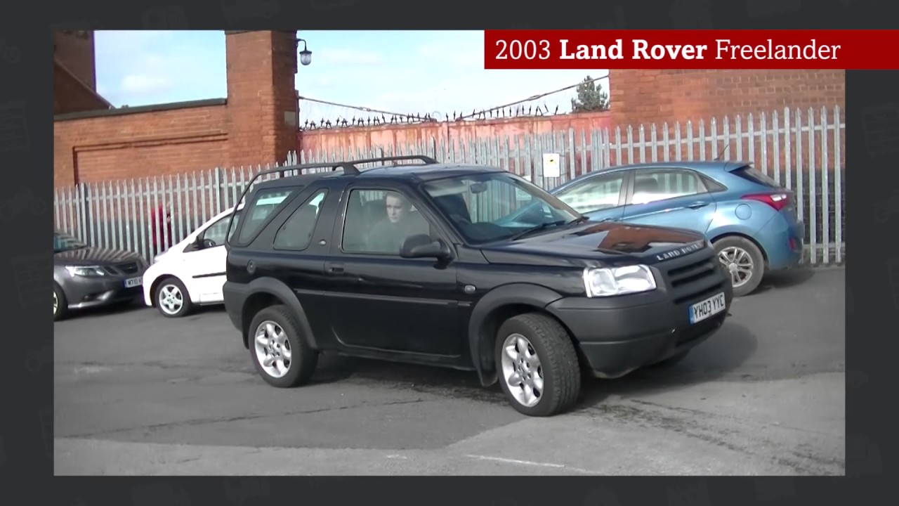 Nottingham Lot 22 Land Rover Freelander YH03 YYC YouTube