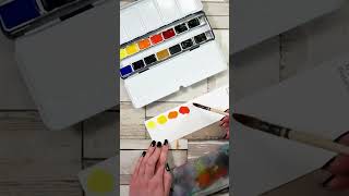 Unboxing the Rosa Watercolour Set #shorts #rosa #rosawatercolour #watercolor #madeinukraine