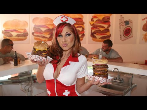 Eating The Heart Attack Grill Quadruple ByPass Burger (9,982 Calories) | Furious Pete