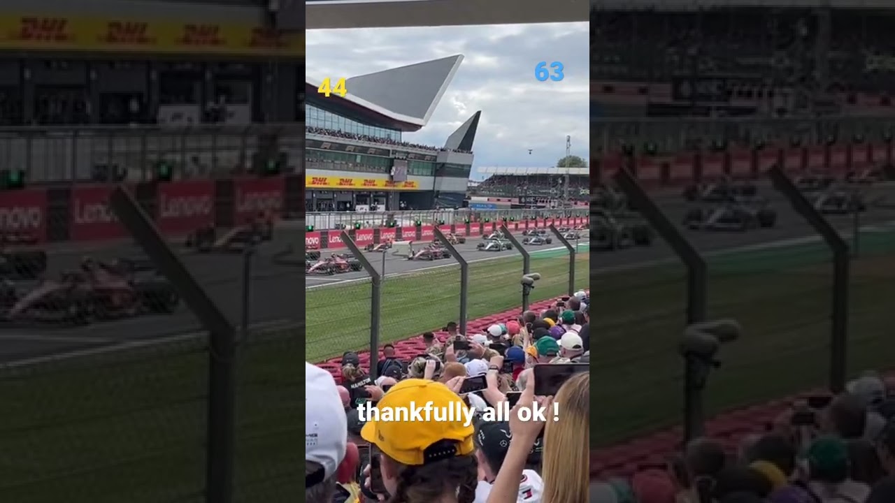 The Crash at Silverstone 2022 - OH MY!