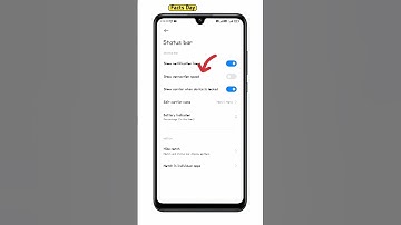 How To Enable Internet Speed Meter n notification Bar in Pvc,Redmi and Xiaomi Mobiles &Poco #shorts