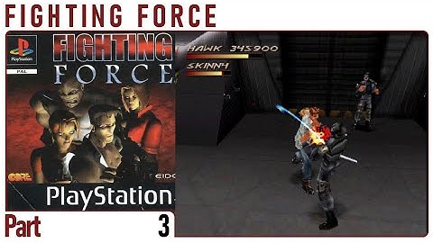 Fighting Force No Commentary (3) Hawk (PS1 1997) 4K60FPS