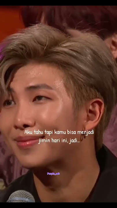 cara RM menolak secara halus #rm #namjoon #bts