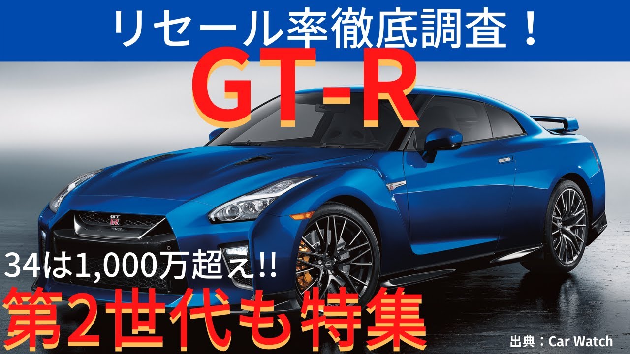 抽選拒否】GT-Rなんて買えるわけがなかった。2024年度モデルのGT-R抽選