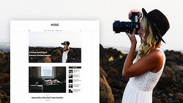 Hisle - Personal Blog Template | Themeforest Website Templates and Themes
