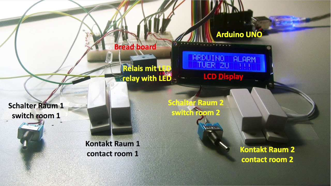 Arduino AlarmSystem - YouTube