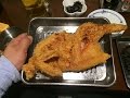 【大盛り】もつ鍋 旦過の豪唐揚げ(鶏の半身揚げ)を食べてきました☆