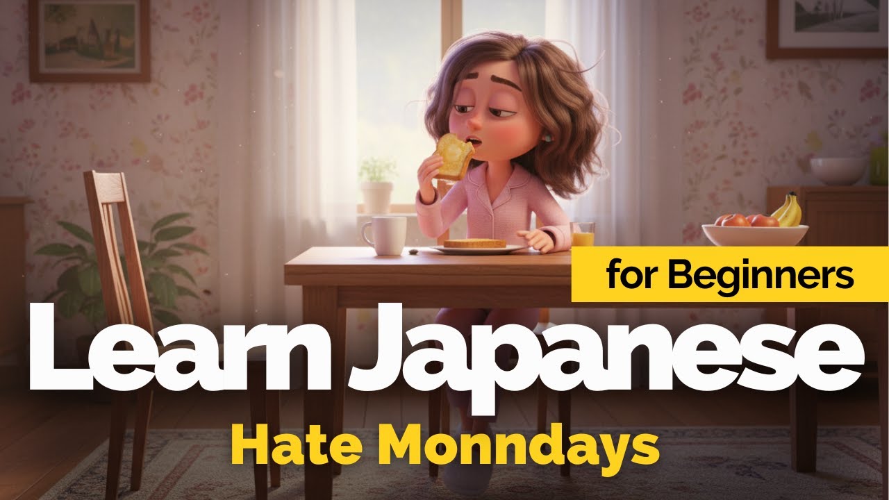 Listening & Speaking Practice | Hate Mondays! | 月よう日がきらい