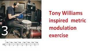 In the spirit of the Tony Williams metric modulation exercise