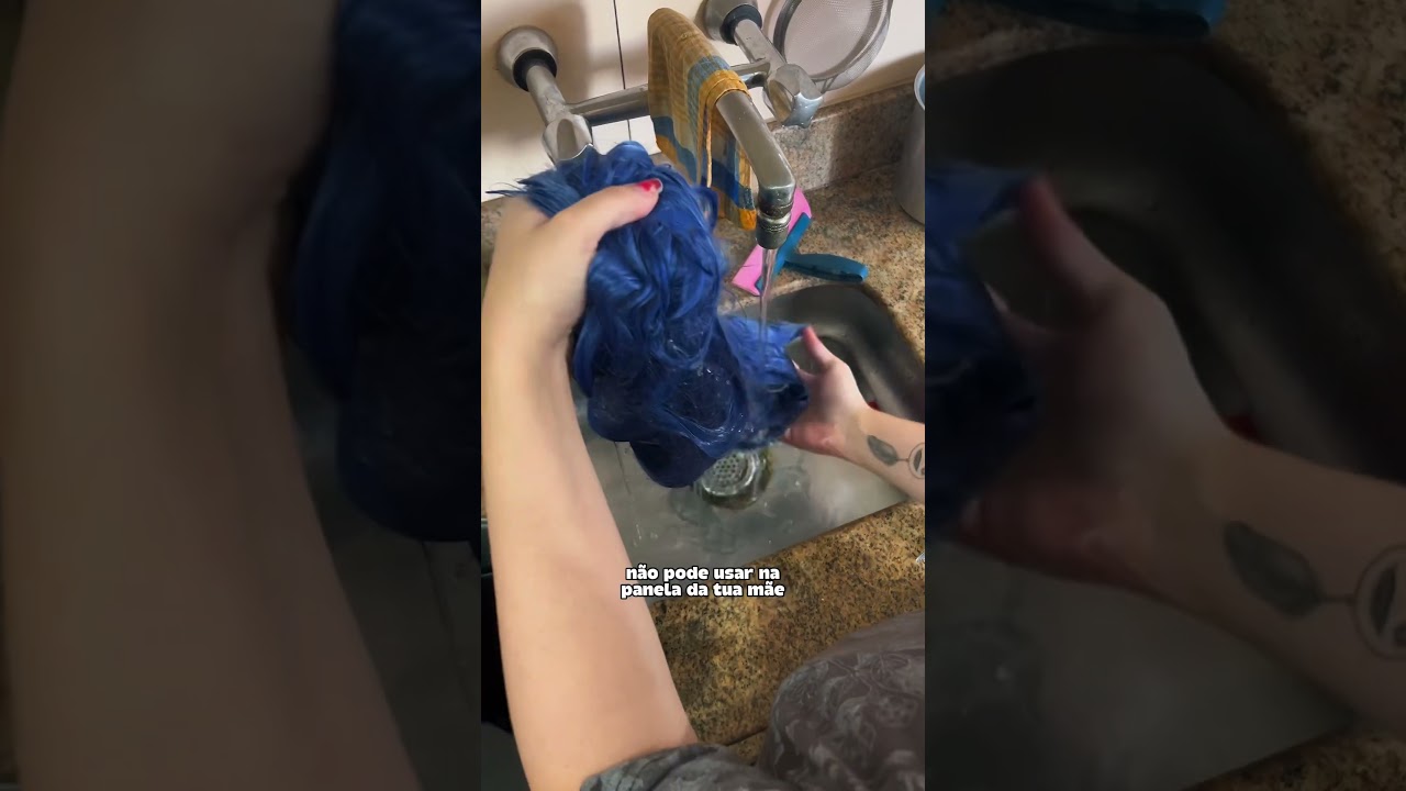 O JEITO MAIS FÁCIL DE COLORIR SUA PERUCA - e ela ficar pigmentada pra sempre 🤩❤️