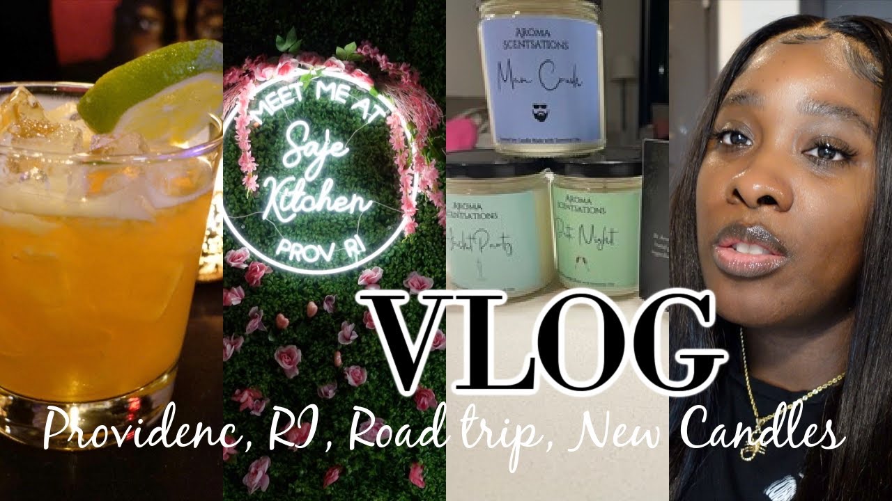 VLOG PROVIDENCE HOOKAH LOUNGE, BLACK OWNED CANDLE BUSINESS, BOSTON ROAD TRIP WITH KOLLIE KOLE