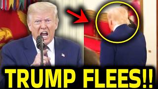 Trump FLEES As Everything Comes CRASHING DOWN