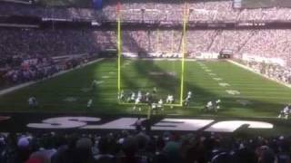 Plaxico Burress' 2nd TD vs. Chargers 10/23 (filmed from section 126)