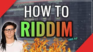 HOW TO MAKE RIDDIM/DUBSTEP | FREE FLP + PRESETS (Skrillex, Virtual Riot, Zomboy Tutorial)